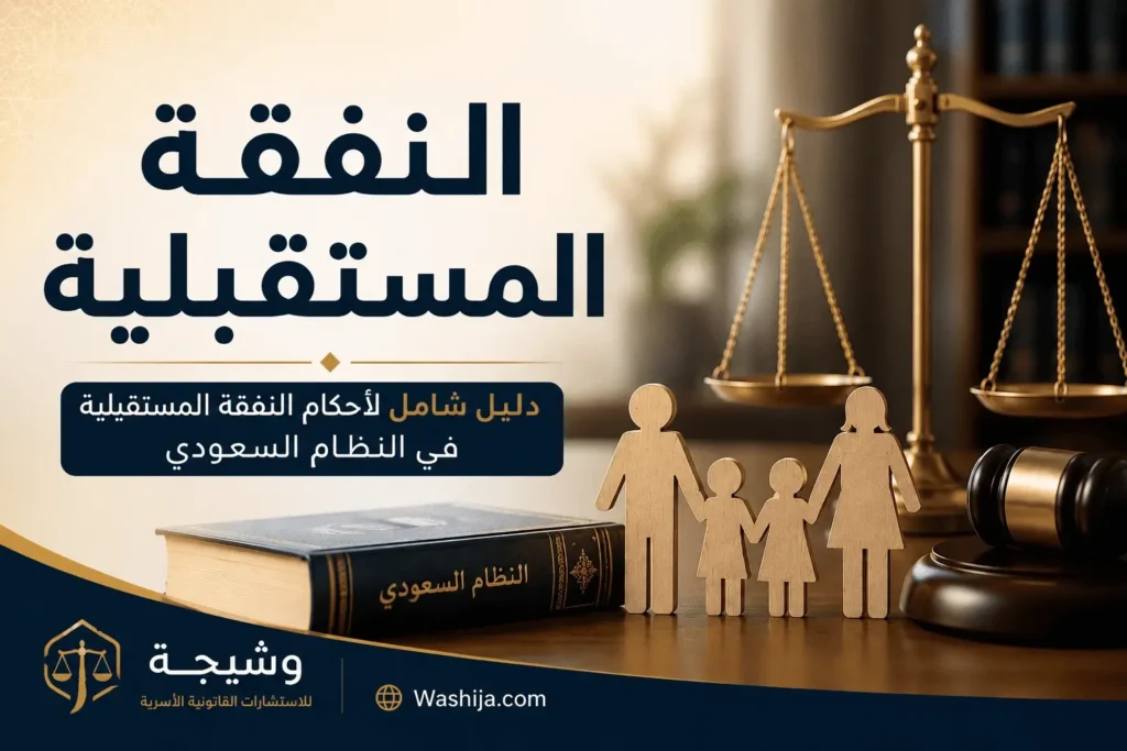 النفقة المستقبلية في السعودية وفق نظام الأحوال الشخصية